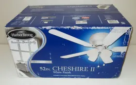 080629179356 HARBOR BREEZE Cheshire Ceiling Fan Light Blade