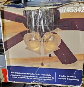 080629263567 HARBOR BREEZE Ceiling Fan Led Light Kit #3