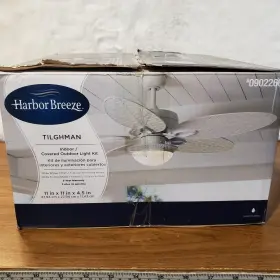 080629264427 HARBOR BREEZE Tilghman Light Led Ceiling Fan Box