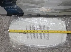 4L084510002 HARBOR BREEZE Set Ceiling Fan Paddle Abs Blades #2