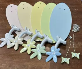 5183 HARBOR BREEZE Annalise Pastel Ceiling Fan Blades Arms