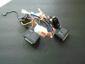 52D01 HARBOR BREEZE Ceiling Fan Wiring Harness Switches Cap