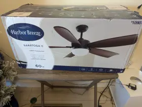 803390601594 HARBOR BREEZE Saratoga Ceiling Fan