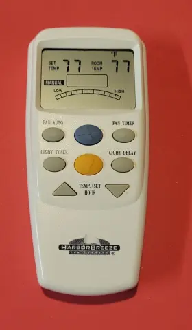 CHQ8BT7096T HARBOR BREEZE Ceiling Fan Remote Control Repair