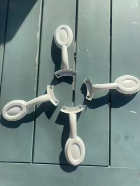SG-A157-3 HARBOR BREEZE Ceiling Fan Arms Egg