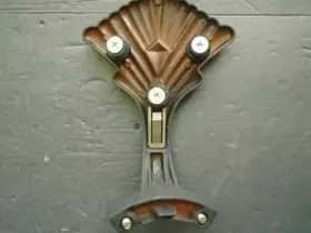 SU53EV5LK HARBOR BREEZE Lily Crest Ceiling Fan Arm Bracket #3