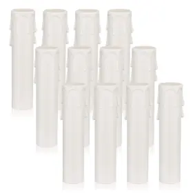 783926790858 HELUNSI Tall Candle Socket Covers Chandelier #2