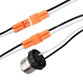 783926791060 HELUNSI Socket Adapter Pack Light Bulb Screw Soc #3