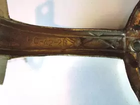 HC-42-2B HERITAGE Ceiling Fan Blade Arms Bracket Tulip #3