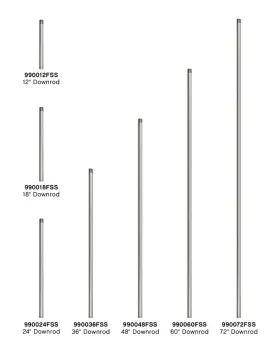 990024FSS HINKLEY LIGHTING Ceiling Fan Down Rod