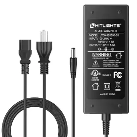 609788537427 HITLIGHTS Power Supply Adapter Ullisted Volt Amp
