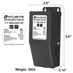 856556006115 HITLIGHTS Dimmable Driver Magnetic Led Transform #3