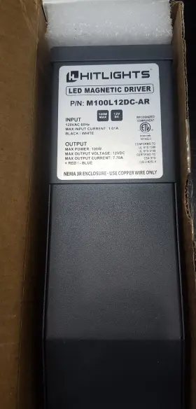 856556006320 HITLIGHTS Dimmable Led Driver Transformer Dimme