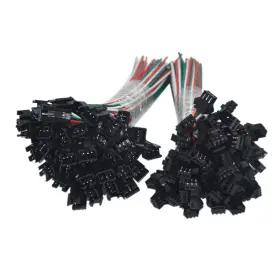 623074006497 HKBAYI Pin Jst Male Female Plug Led Connector