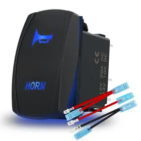 HOKAAER-HORN01 HOKAAER Waterproof Momentary Horn Rocker Sp