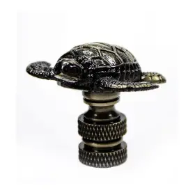 690391936547 HOMECONCEPT Antique Sea Turtle Base Lamp #3