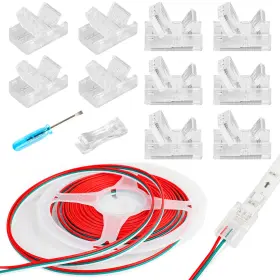 BKC1351 HOMELYLIFE Pin Led Strip Connector Solderless