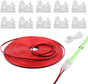 BKC1354 HOMELYLIFE Cob Led Strip Connectors Soldless Pack