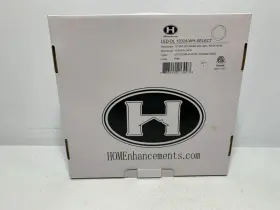Homenhancements Led-dl12024-wh-select 12 Inch 24w Led Slimline Disk Light 120v