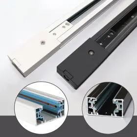 768488790287 HSJZZM Track Lighting Rails Single Circuit End #2