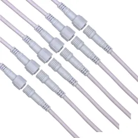 CR004 HUALAND Pin Waterproof Male Female Connector Cable Led