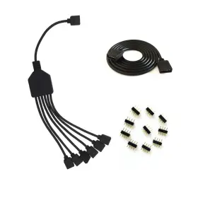 HL-LED82 HUALAND Pins Led Splitter Cable Strip Connector Spli