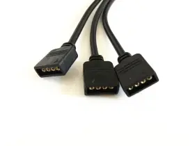 LED41 HUALAND Pins Led Splitter Cable Strip Connector Sp #2