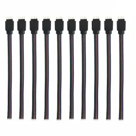 LED51 HUALAND Pack Pin Led Strip Lights Extension Cable Conn
