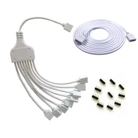LED65 HUALAND Pins Led Splitter Cable Strip Connector