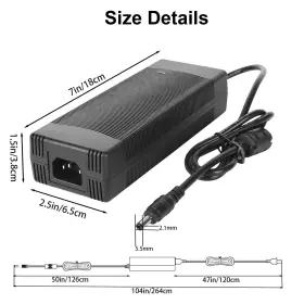 768477436653 HUEMIHUI Power Supply Adapter Ac Converter Volt #2