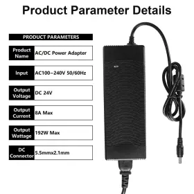 768477436653 HUEMIHUI Power Supply Adapter Ac Converter Volt #3