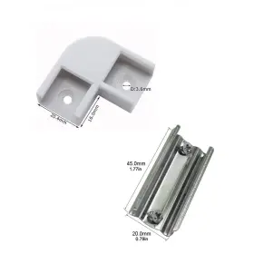 782123750009 HUNHUN Corner Connector Led Channel #3