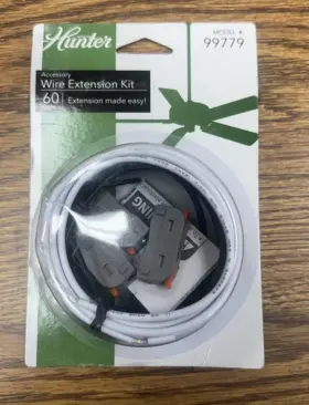 049694997791 HUNTER Wire Extension Fan Kit