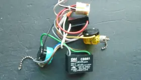 21995 HUNTER Ceiling Fan Wiring Harness Switches Cap Reverse
