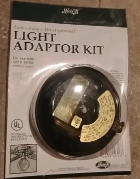 22316 HUNTER Fan Light Adaptor Kit