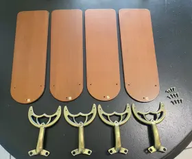 22425 HUNTER Set Studio Blades Antique Irons