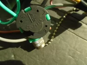 28096 HUNTER Ceiling Fan Wiring Harness Switches Cap Female #3