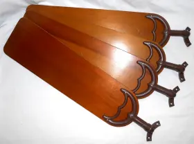 83059 HUNTER Set Ceiling Fan Blades Spring Irons #2