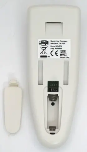 8726101000 HUNTER Lcd Remote Volt Ceiling Fans #3