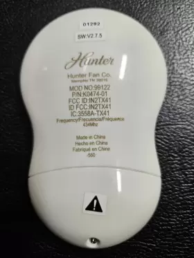 99122 HUNTER Remote Control Ceiling Fan #2