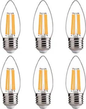 HU-XI-201 HUOSHI LIGHTING Pack Led Candelabra Bulbs Dimmable