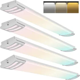 PL4FT50WCCT-HB-4 HYKOLITY Pack Led Linear Flush Mount Lights