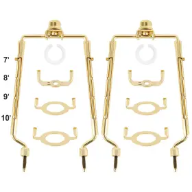 23001 HZHFCB Pack Lamp Shade Harp Holder Kit