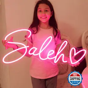 B0BHP4RM3K IBAYNAWI Neon Signs Wall Personalized Led Light