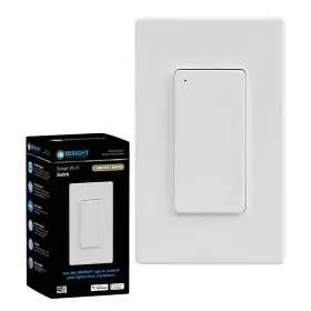 SW120V720W-T-WH IBRIGHT Smart Wall Light Switch Wi Fi Led