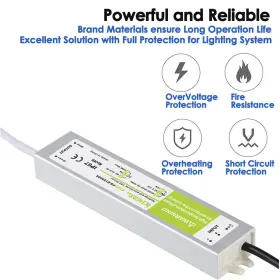 791348245283 ICREATIN Led Driver Waterproof Power Supply #3