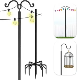 810073389465 IDZO Light Poles Outside Hooks Fence Bra