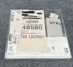 802.957.29 IKEA Utrusta Corner Joint Countertop Cabinet Light
