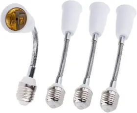 744110249170 IKEFE Light Bulb Socket Extender Adapter