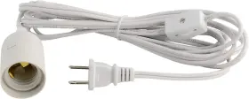 LAMP-E26-03 LIGHT Abi Bulb Socket Ac Power Cord Adapter Switc